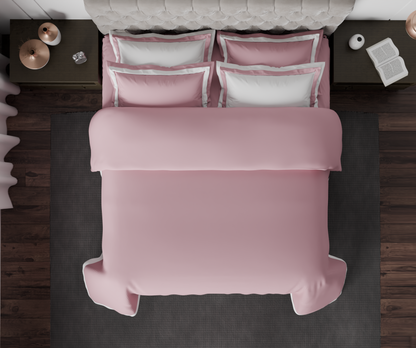 Solid Lilac - Light Violet Hygro Cotton King Size Bedsheet - Hygro By Spaces