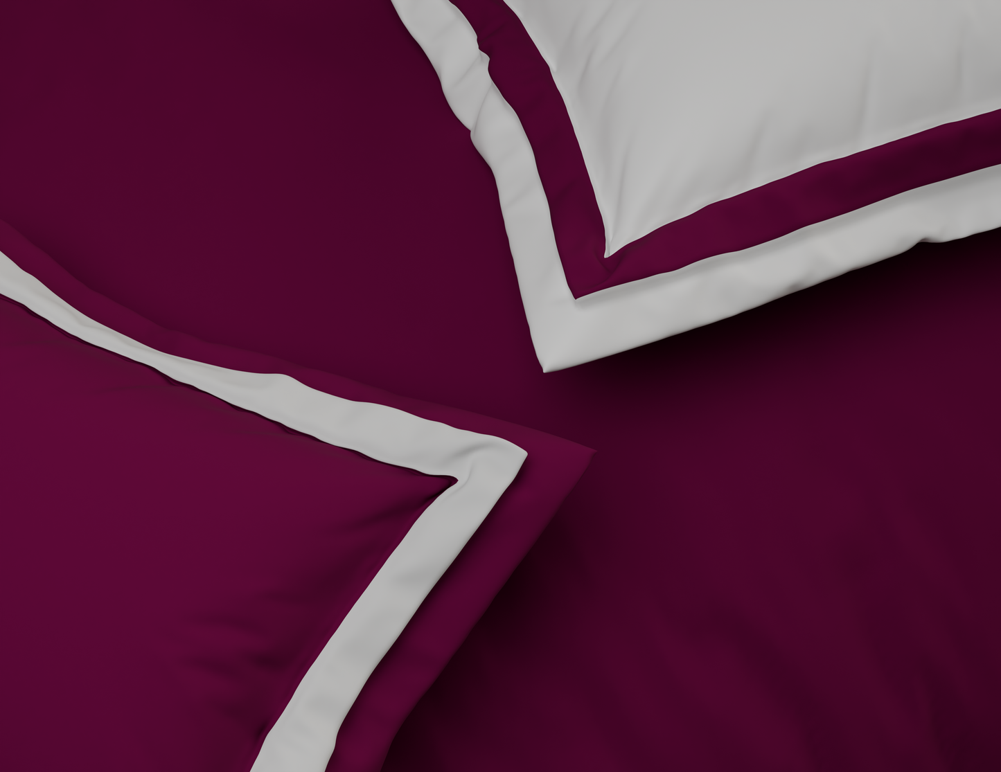 Solid Sangaria - Dark Violet Hygro Cotton King Size Bedsheet - Hygro By Spaces