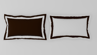 Solid Chocolate - Dark Brown Hygro Cotton King Size Bedsheet - Hygro By Spaces