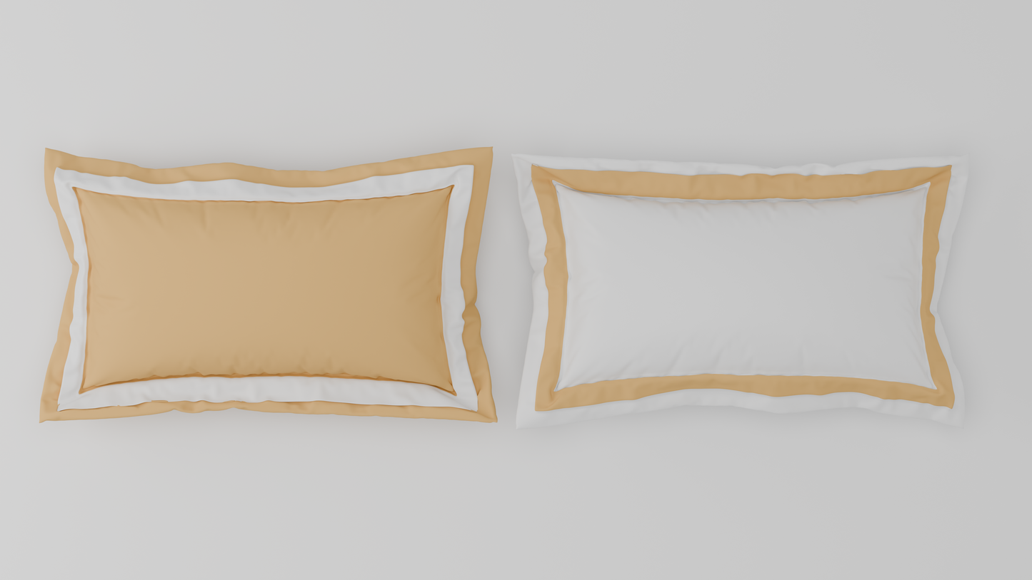 Solid Champagne Gold - Gold Hygro Cotton King Size Bedsheet - Hygro By Spaces