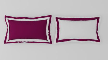 Solid Sangaria - Dark Violet Hygro Cotton King Size Bedsheet - Hygro By Spaces