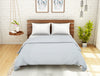 Solid Blue 100% Cotton Double Coverlet - Essentials Coverlet By Spaces