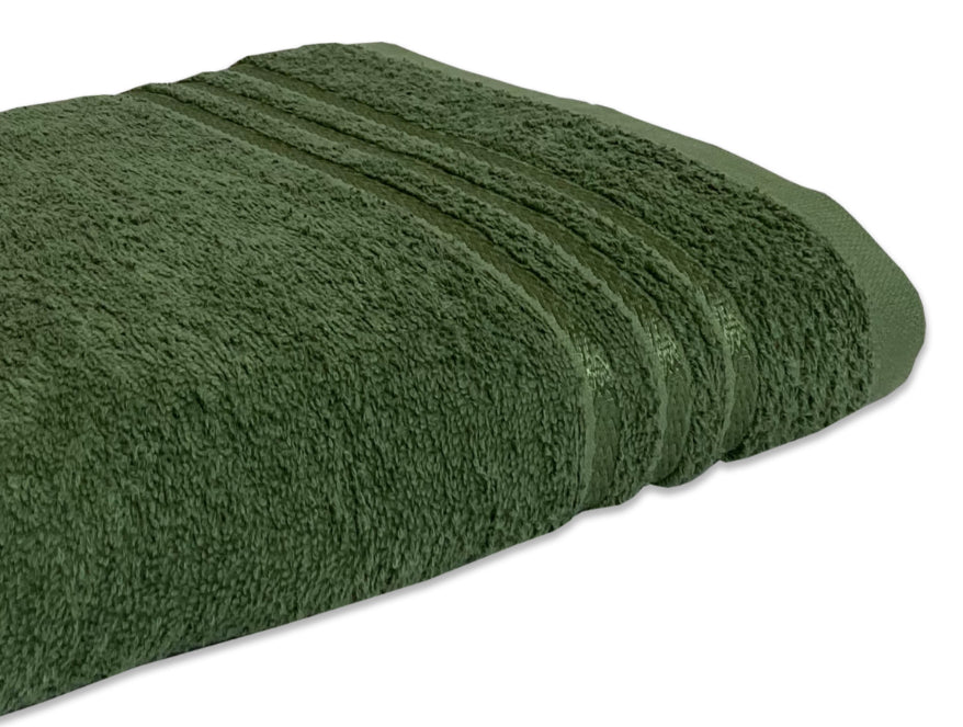 Welspun Quik Dry 100% Cotton Large Towel-Green