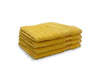 Sunray Yellow - 4 Piece 100% Cotton Face Towel Set - Anti Bacterial By Welspun