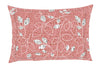 Floral Pink 100% Cotton Queen Fitted Sheet - Atrium By Spaces