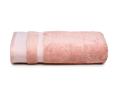 Coral - Brown 100% Cotton Bath Towel - Hygro By Spaces