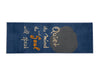 Air Purifying Yoga Mat Polyester Yoga Mat-Dark Blue