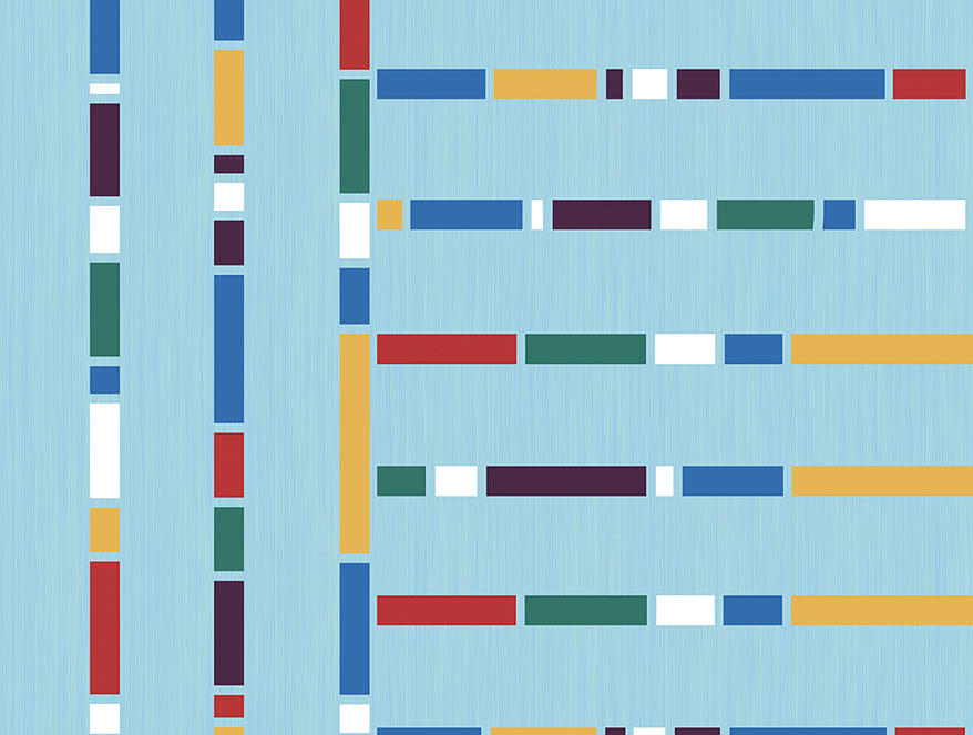 Geometric Sky Blue - Light Blue Microfiber Shell Single Quilt / AC Comforter - Welspun Value Quilt By Welspun