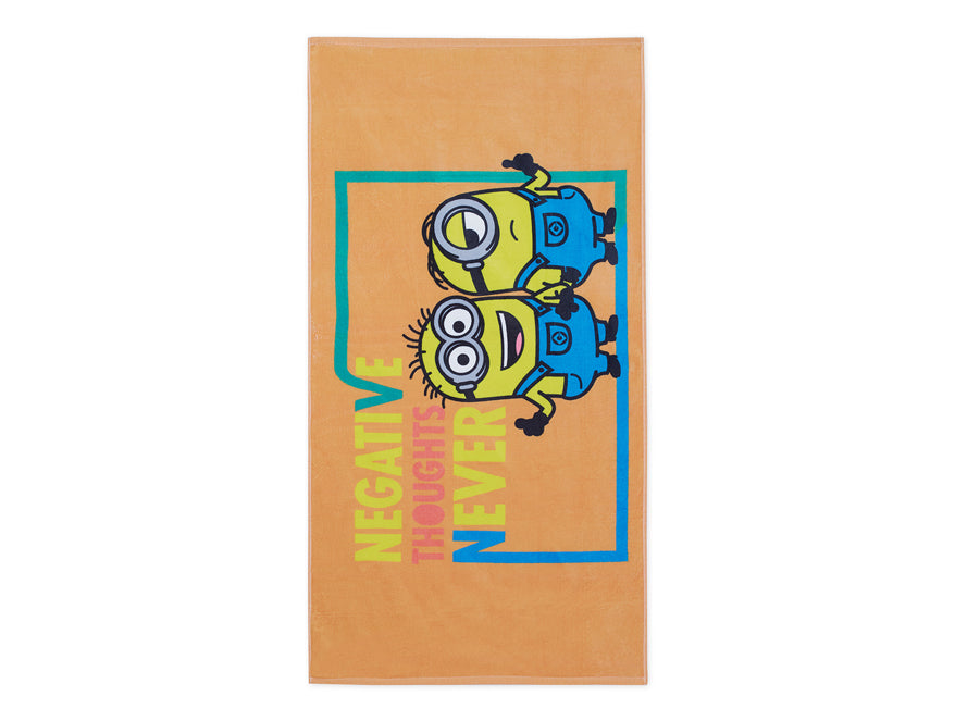 Universal Ntv Minions 100% Cotton Bath Towel - Orange - By Spaces