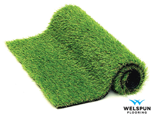 Welspun Fade Resistant Grass Mat(Solid 67Cmx90Cm)-Green