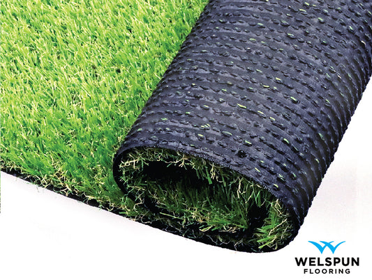 Welspun Fade Resistant Grass Mat(Solid 67Cmx90Cm)-Green