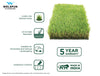 Welspun Grassmats Polypropylene Grass Mat-Green