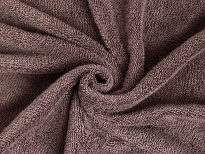 Mustard/Chocola 4 Piece 100% Cotton Hand Towel Set - Atrium By Spaces