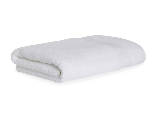 White 100% Cotton Bath Towel - Atrium Plus By Spaces