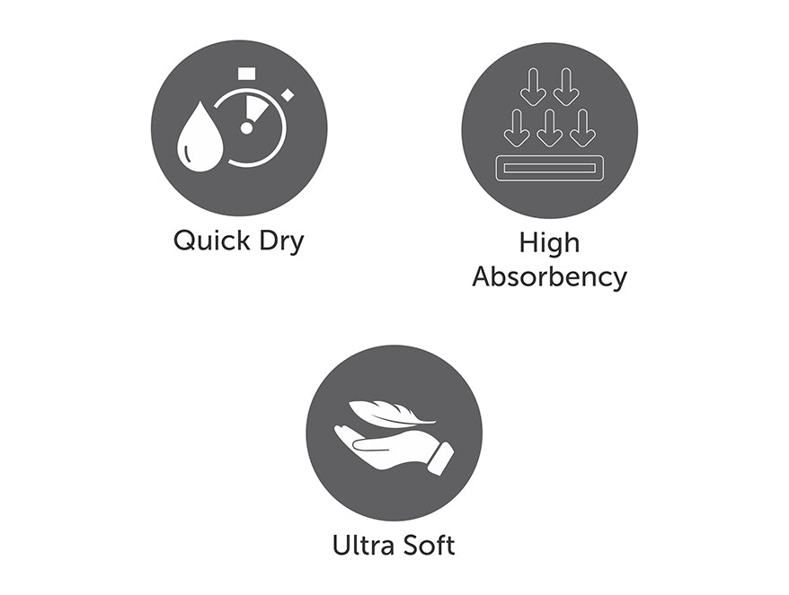 Gold 100% Cotton Bath Towel - Swift Dry By Spaces