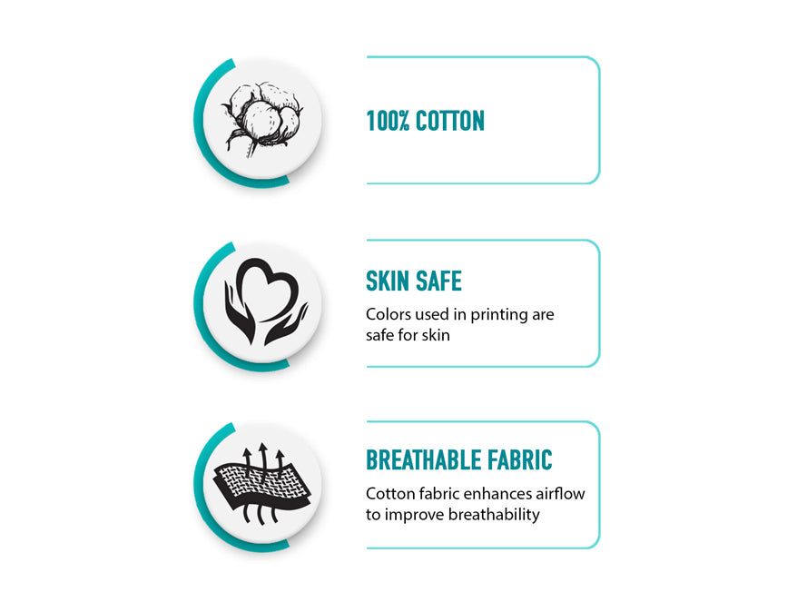 Floral Sierra - Brown 100% Cotton Double Bedsheet - Adonia By Spaces