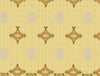 Ornate Misted Yellow - Light Yellow 100% Cotton Double Bedsheet - Blockbuster Plus By Spaces