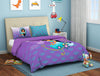 Disney Jasmine Lavender - Light Violet 100% Cotton Double Bedsheet - By Spaces