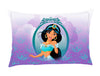 Disney Jasmine Lavender - Light Violet 100% Cotton Double Bedsheet - By Spaces