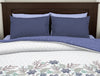 Floral Purple Heather - Light Violet 100% Cotton Shell Double Quilt / AC Comforter - Bonica By Spaces