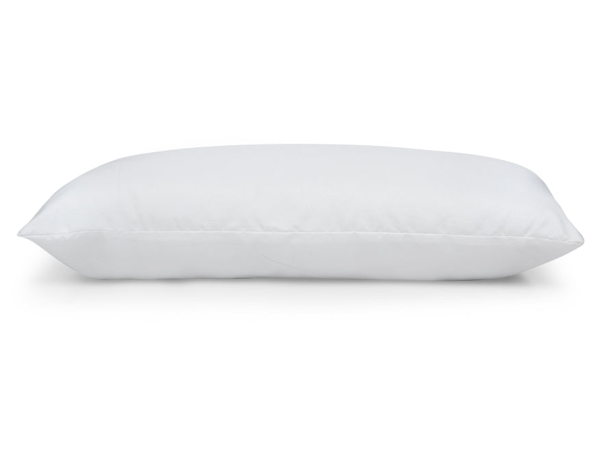 Solid White Microfiber Pillow - Easy Sleep By Welspun