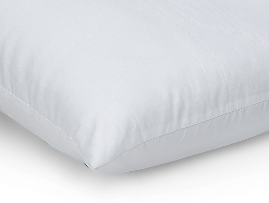Solid White Microfiber Pillow - Easy Sleep By Welspun