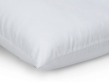 Solid White Microfiber Pillow - Easy Sleep By Welspun