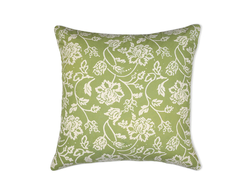 Green 100% Cotton Cushion Covers by Spun