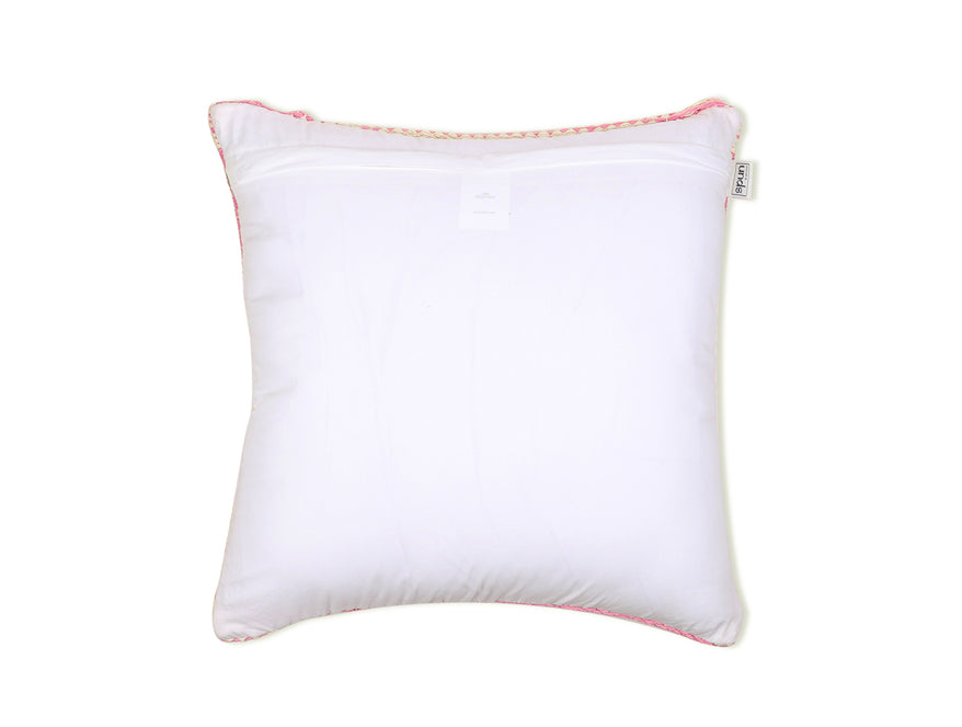 Pink 100% Cotton Cushion Covers by Spun