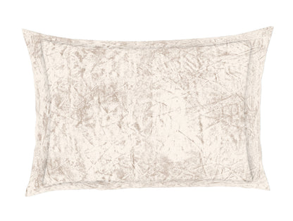 Floral Grey 100% Cotton Double Bedsheet - Atrium Ecom By Spaces