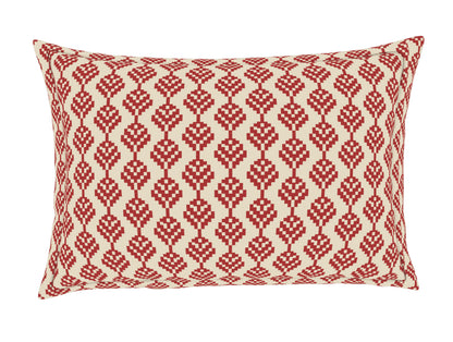 Floral Maroon 100% Cotton Double Bedsheet - Atrium Plus By Spaces