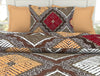 Red-Brown Microfiber Single Bedsheet - Shimmer By Welspun